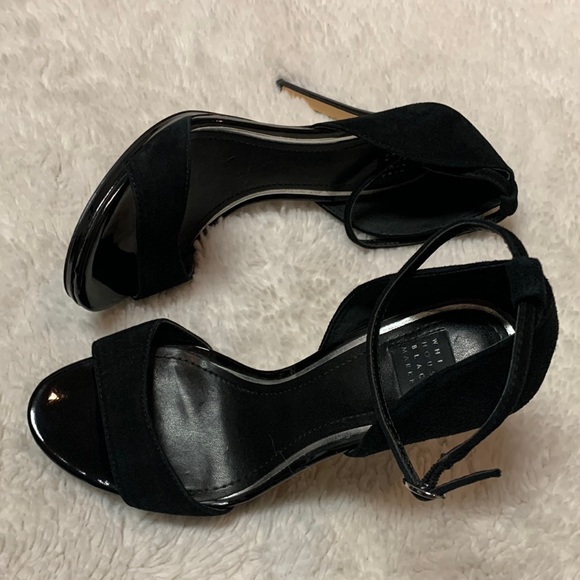 WHITE HOUSE BLACK MARKET SUEDE HIGH HEELS - Picture 5 of 12